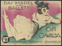 Vorschaubild zu Filmplakat 'Das Mädel vom Ballett'