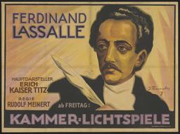 Vorschaubild zu Filmplakat ' Ferdinand Lassalle'