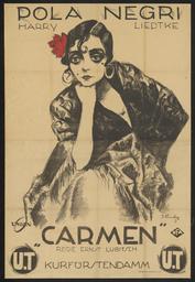 Vorschaubild zu Film poster ' Carmen'