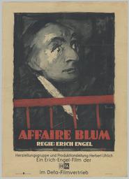 Vorschaubild zu Film poster ' Affaire Blum'