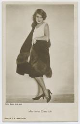 Vorschaubild zu  'Marlene Dietrich (Berlin, 1920-1929)'