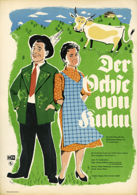 Szenenphoto: Der Ochse von Kulm, Deutsche Demokratische Republik (DDR) 1954. DER OCHSE VON KULM
Plakat © DEFA-Stiftung