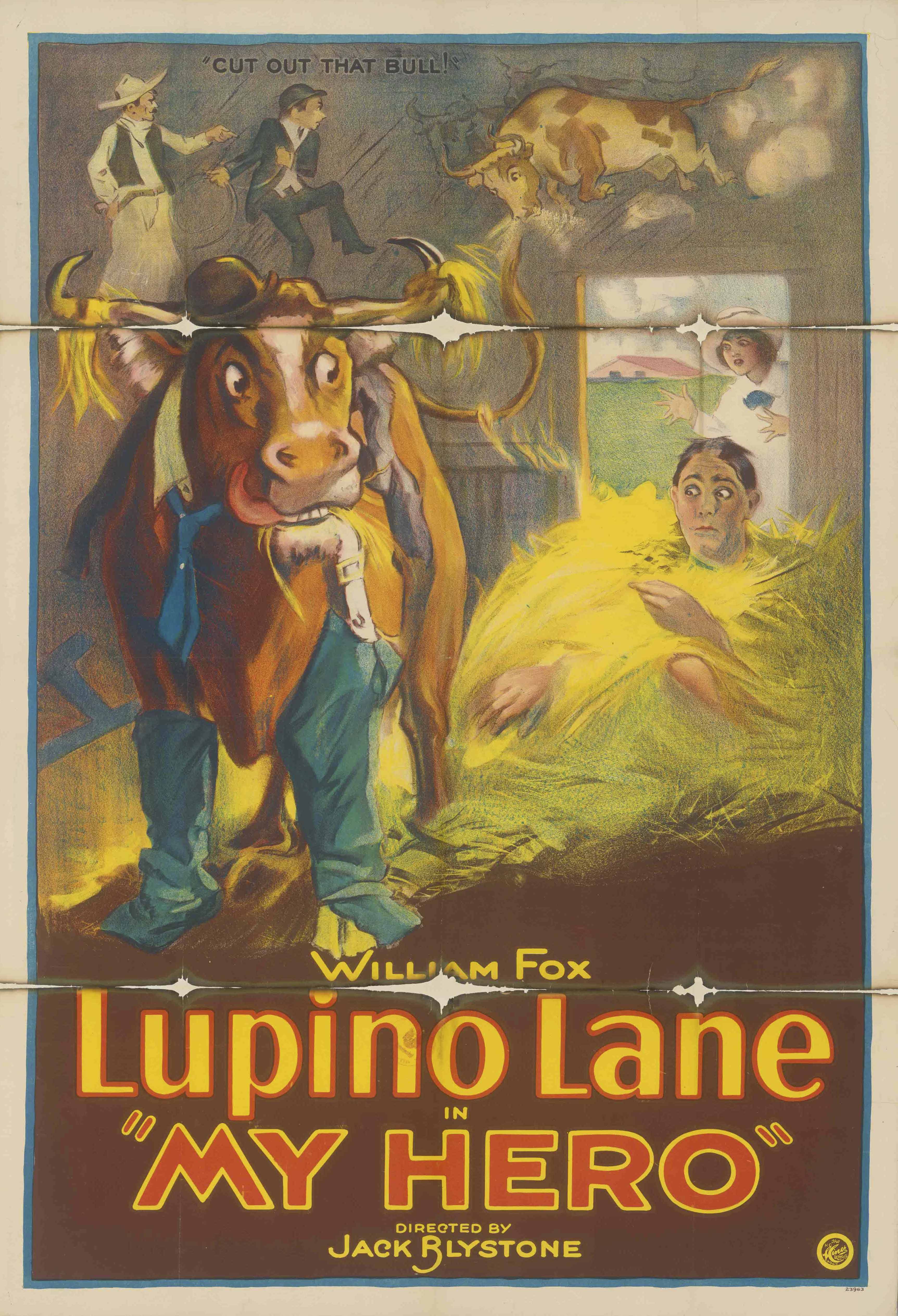 Film poster for My Hero, USA 1922