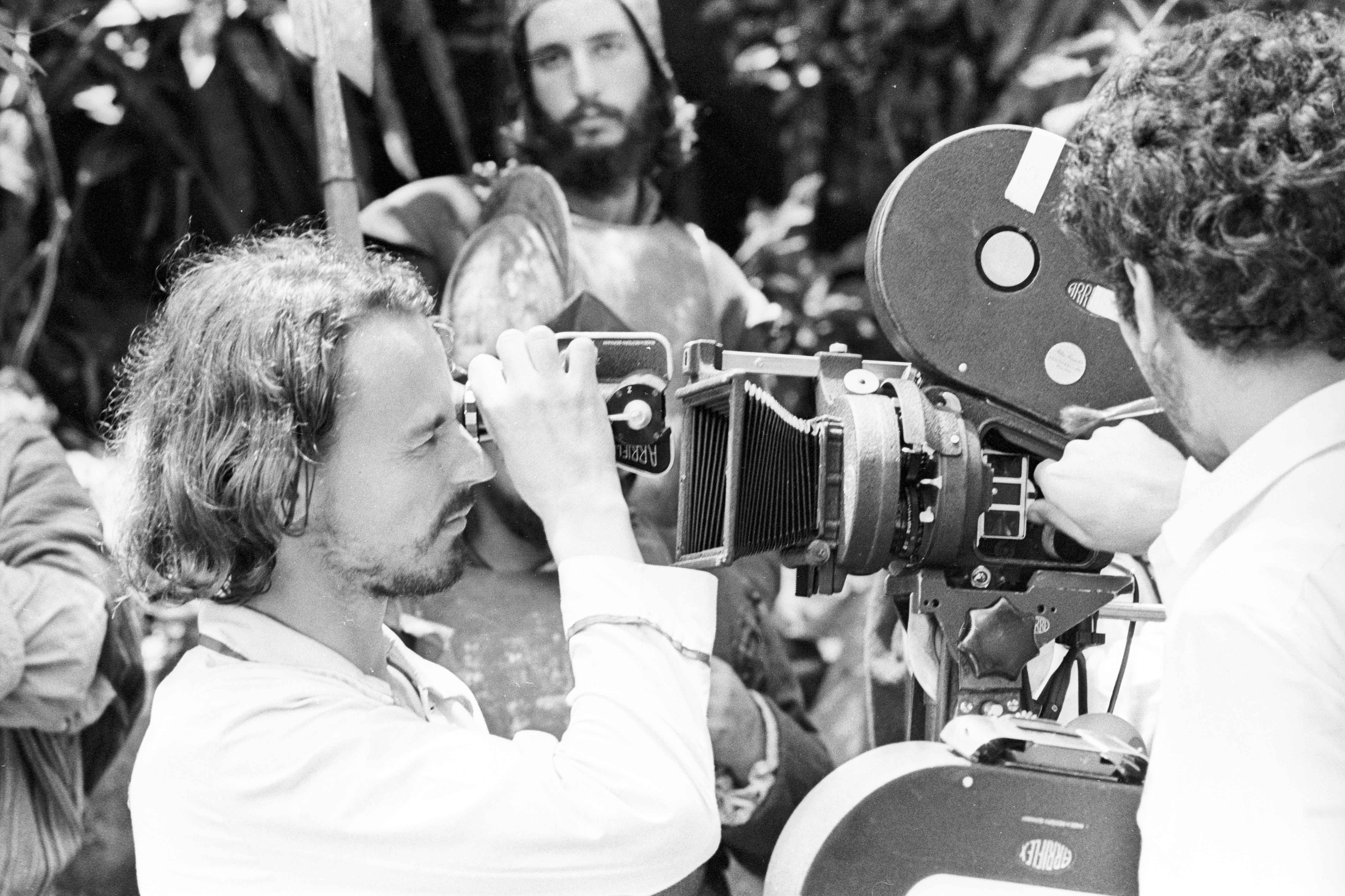Behind the scenes of the film Aguirre, der Zorn Gottes
