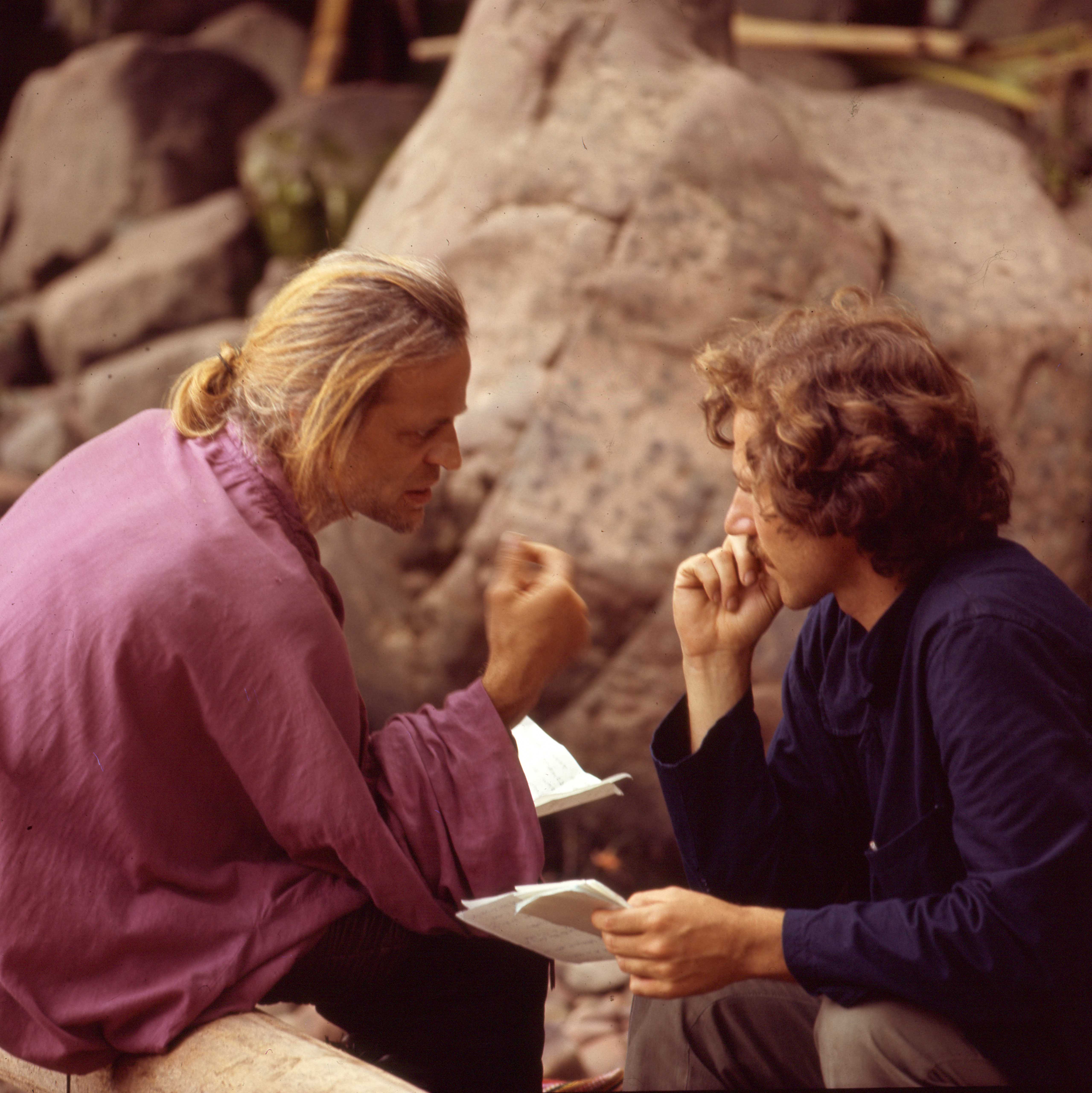 Behind the scenes of the film Aguirre, der Zorn Gottes