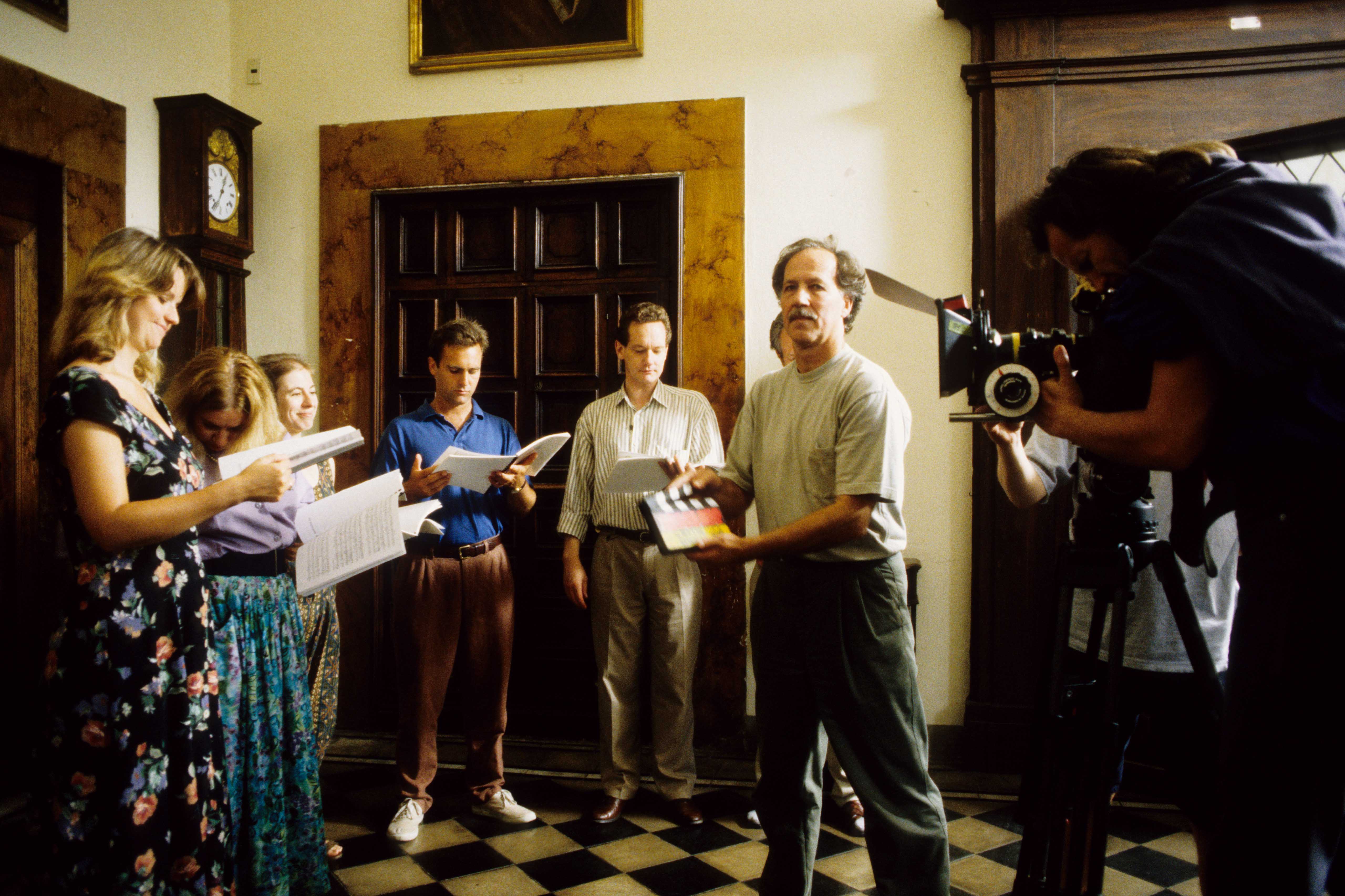 Behind the scenes of the film Gesualdo – Tod für fünf Stimmen