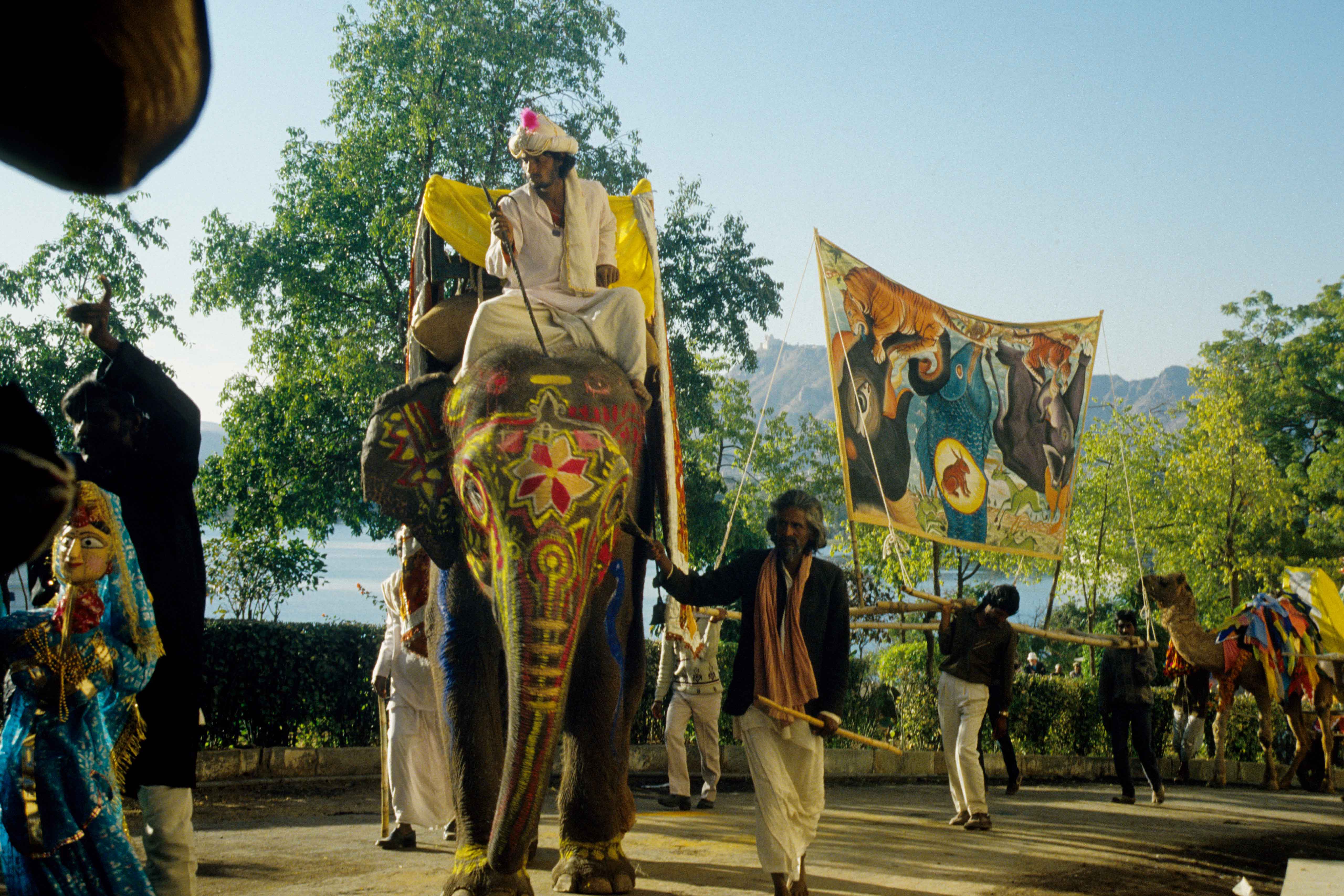 Still from the film Jag Mandir – Das exzentrische Privattheater des Maharadjah von Udaipur 