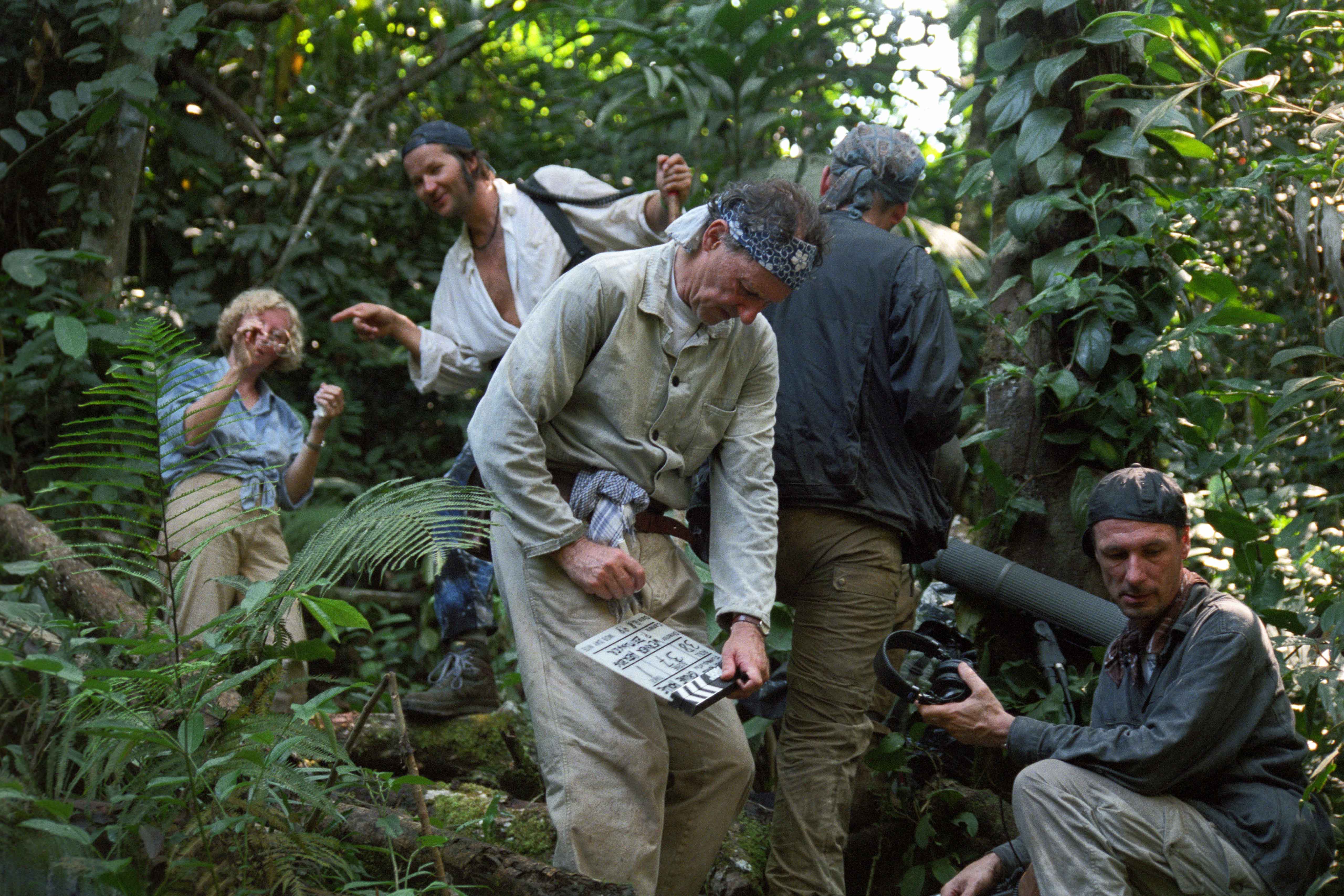 Behind the scenes the film Wings of Hope / Julianes Sturz in den Dschungel