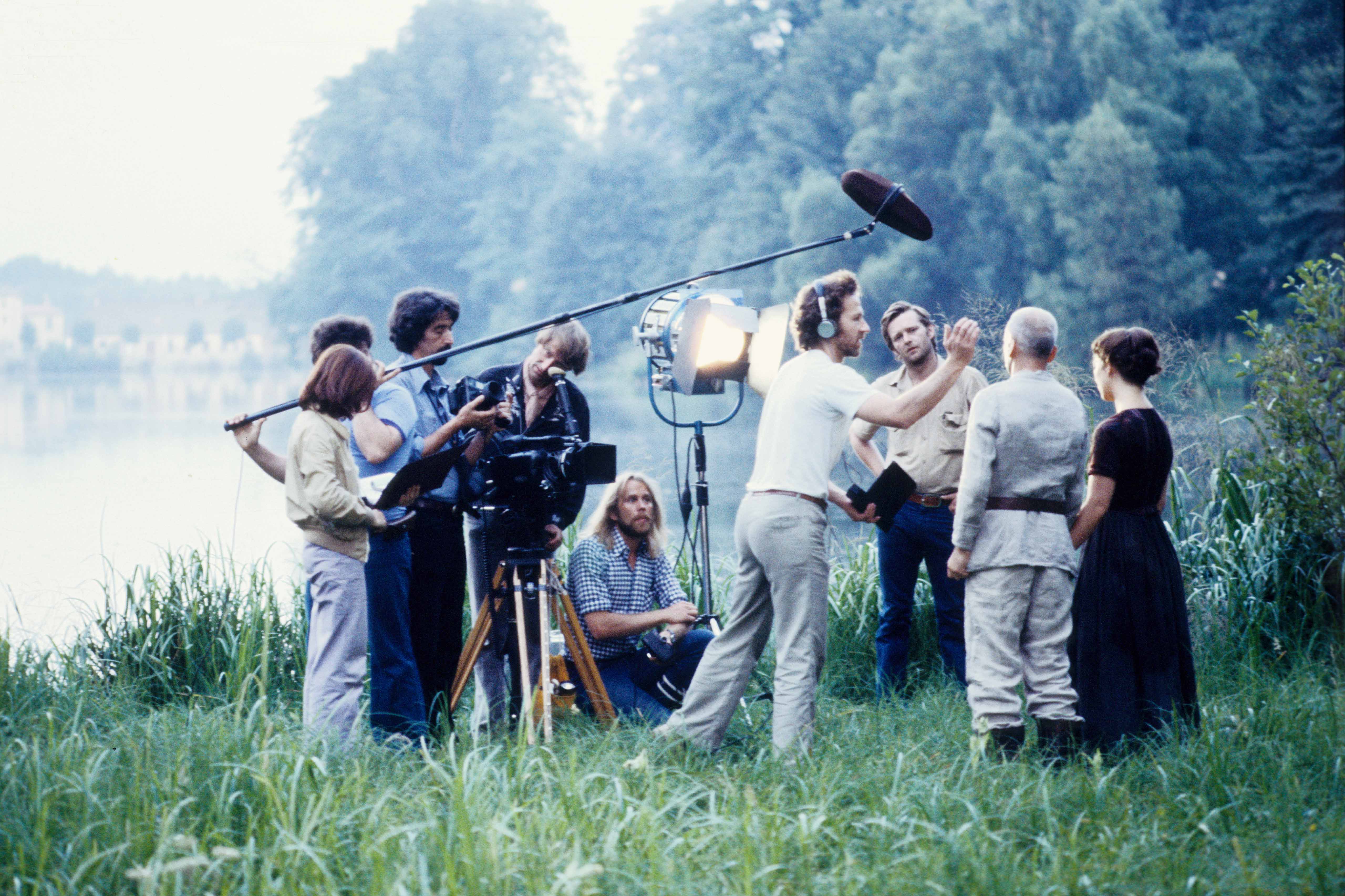 Behind the scenes of the film Woyzeck