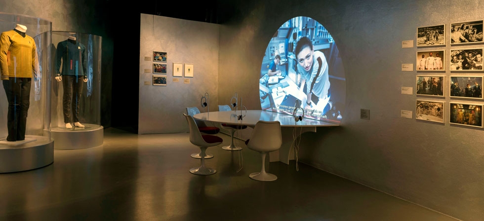 View of the exhibition „Things to Come – Science · Fiction · Film", Deutsche Kinemathek, Berlin