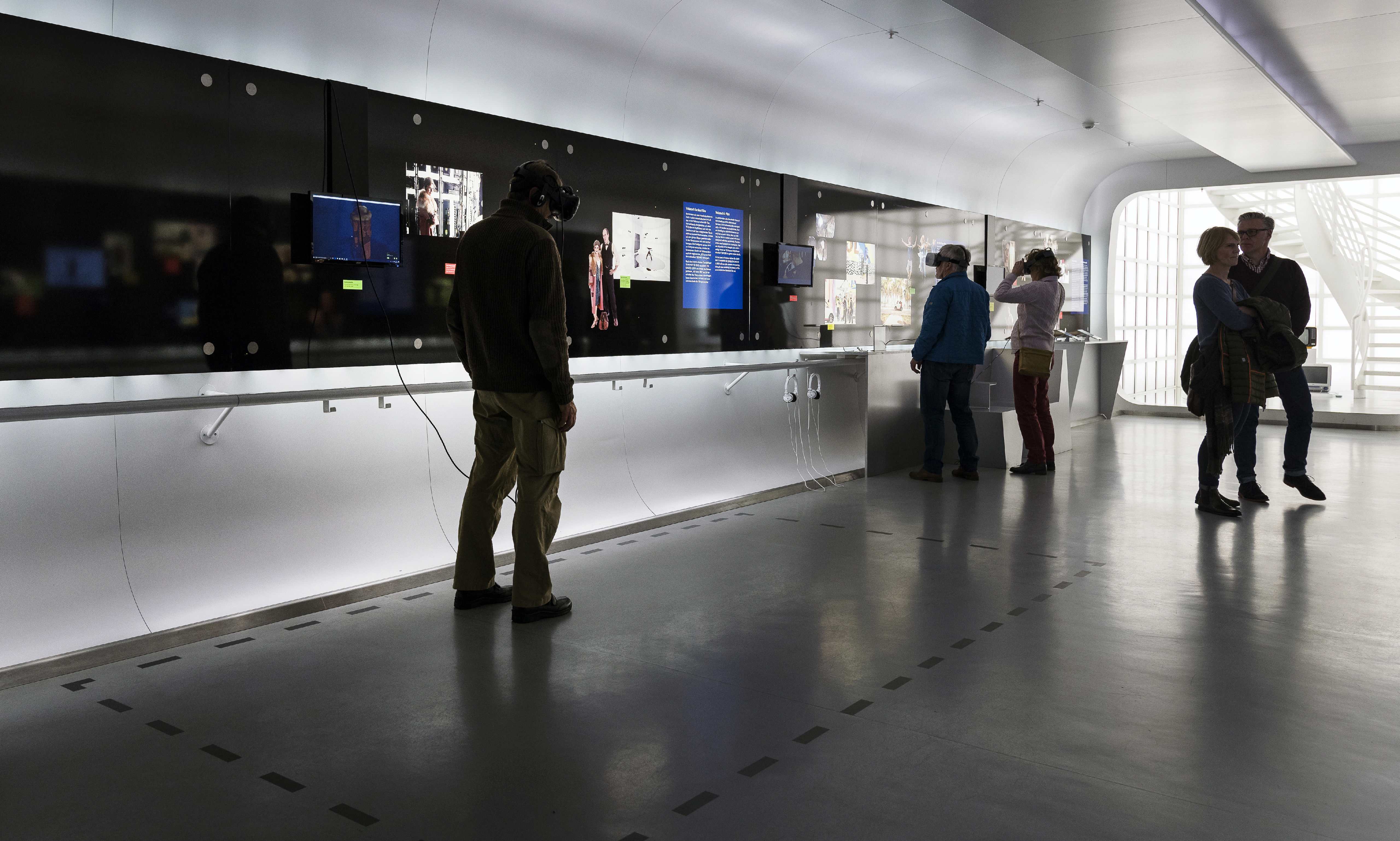 View of the exhibition "Ufa – The History of a Brand", Deutsche Kinemathek, Berlin