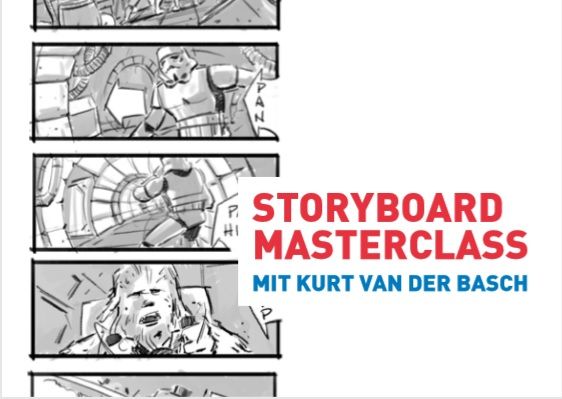 Masterclass mit dem Storyboard Artist Kurt van der Basch 