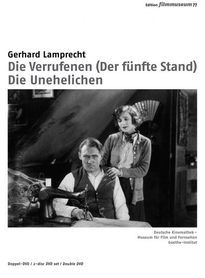 DVD cover of the films Die Verrufenen (Der fünfte Stand) and Die Unehelichen