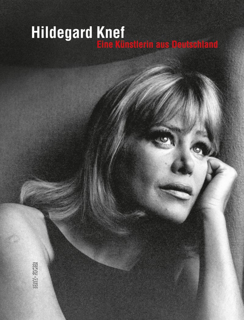 Cover des Ausstellungskatalogs "Hildegard Knef. Eine Künstlerin aus Deutschland"