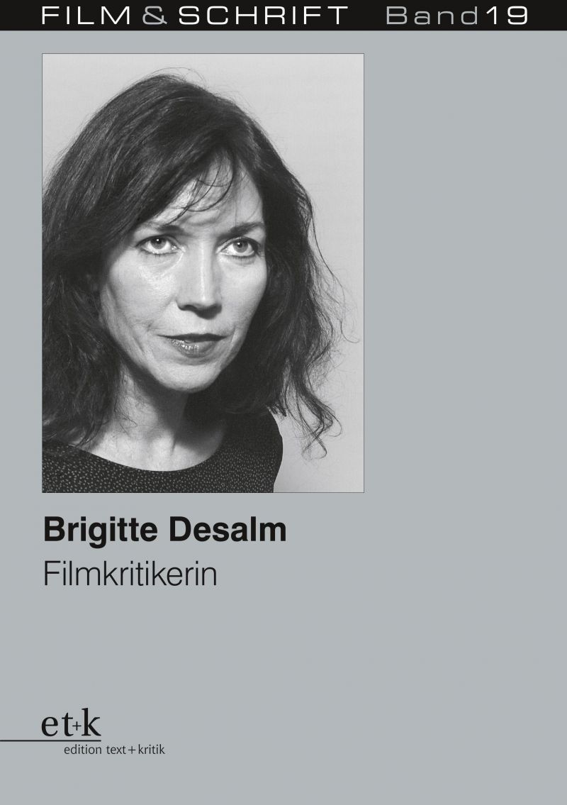 Cover des Buches "Brigitte Desalm. Filmkritikerin"