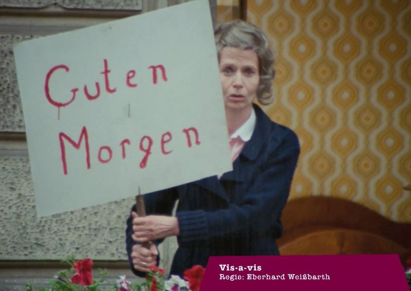Film still: Vis-à-Vis, West Germany 1981, directed by Eberhard Weißbarth