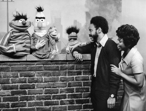 Still from the first broadcasted episode of the children's television series Sesame Street (U.S.A. 1969)