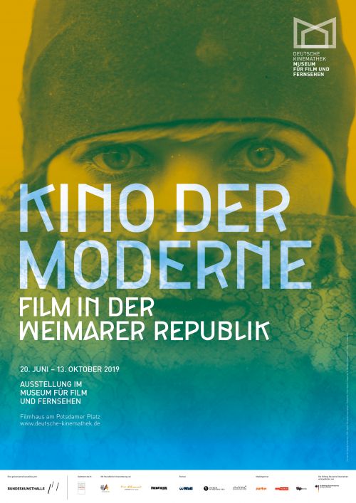 Plakat zur Ausstellung Kino der Moderne