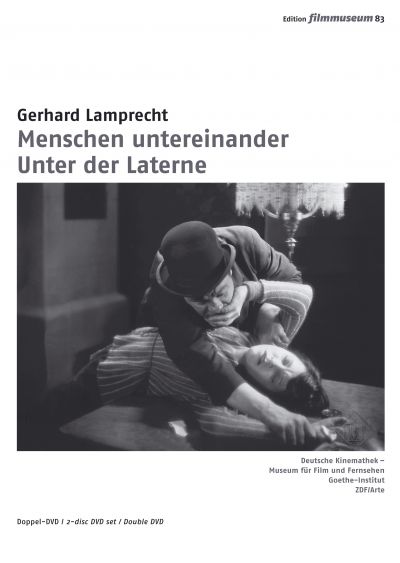 DVD cover for the films Menschen untereinander and Unter der Laterne