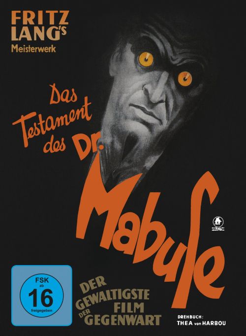 Cover der DVD "Das Testament des Dr. Mabuse"