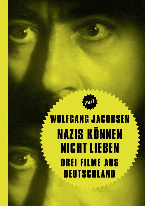 Grell-gelbes Buchcover mit Gesicht eines Mannes
