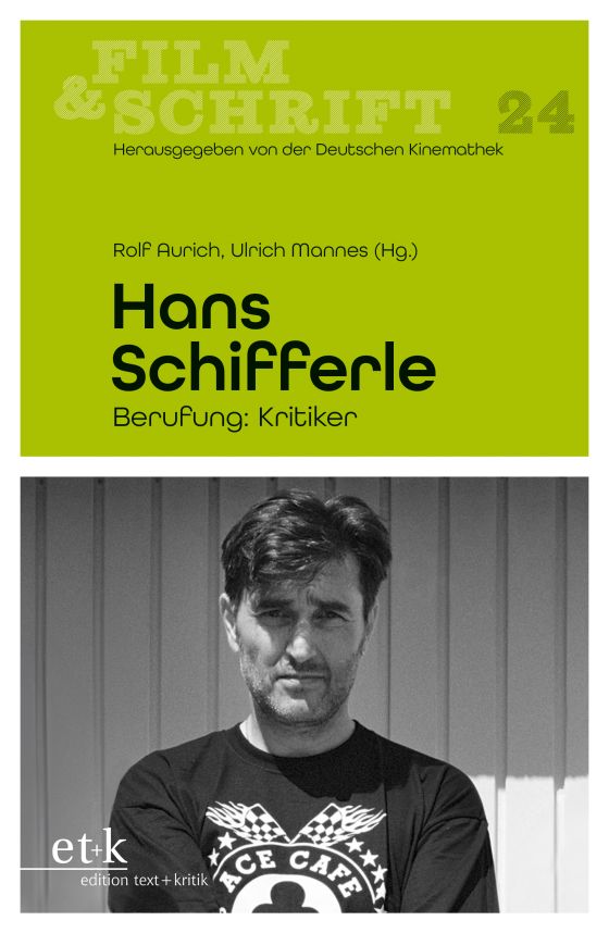 Cover der Publikation mit Foto von Hans Schifferle, vor gr&uuml;nem Hintergrund