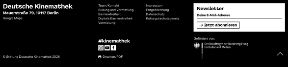 You can see the bottom section of the Deutsche Kinemathek website.