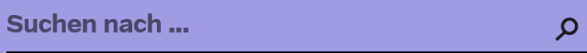 Ein Suchfeld mit einer kleinen Lupe vor lila Hintergrund